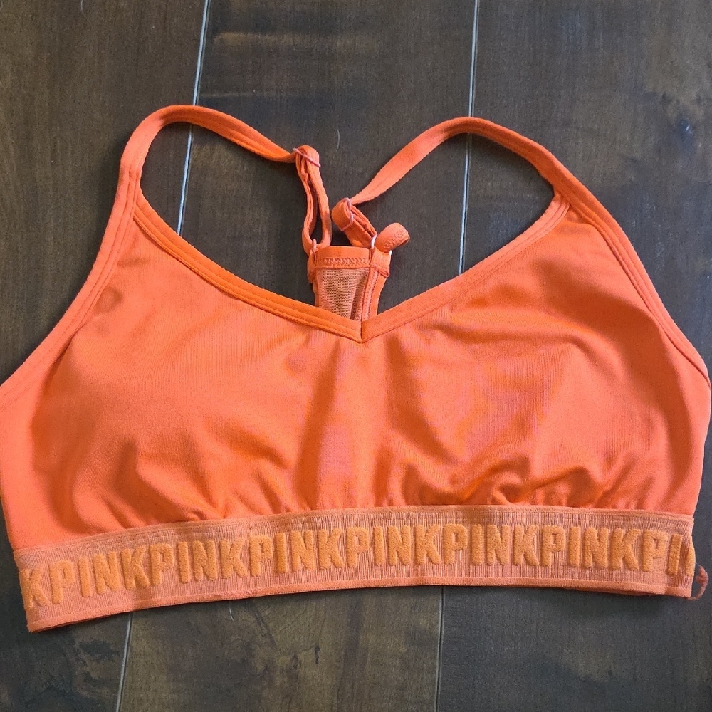 Victoria's Secret PINK Bright Orange Top